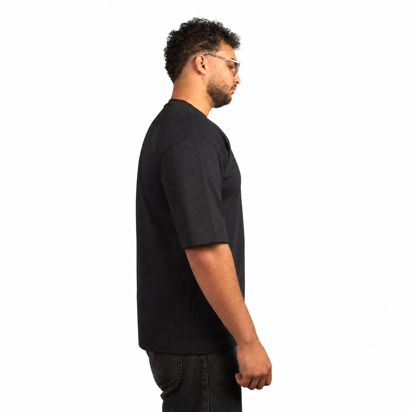 Oversized Shirt — Black