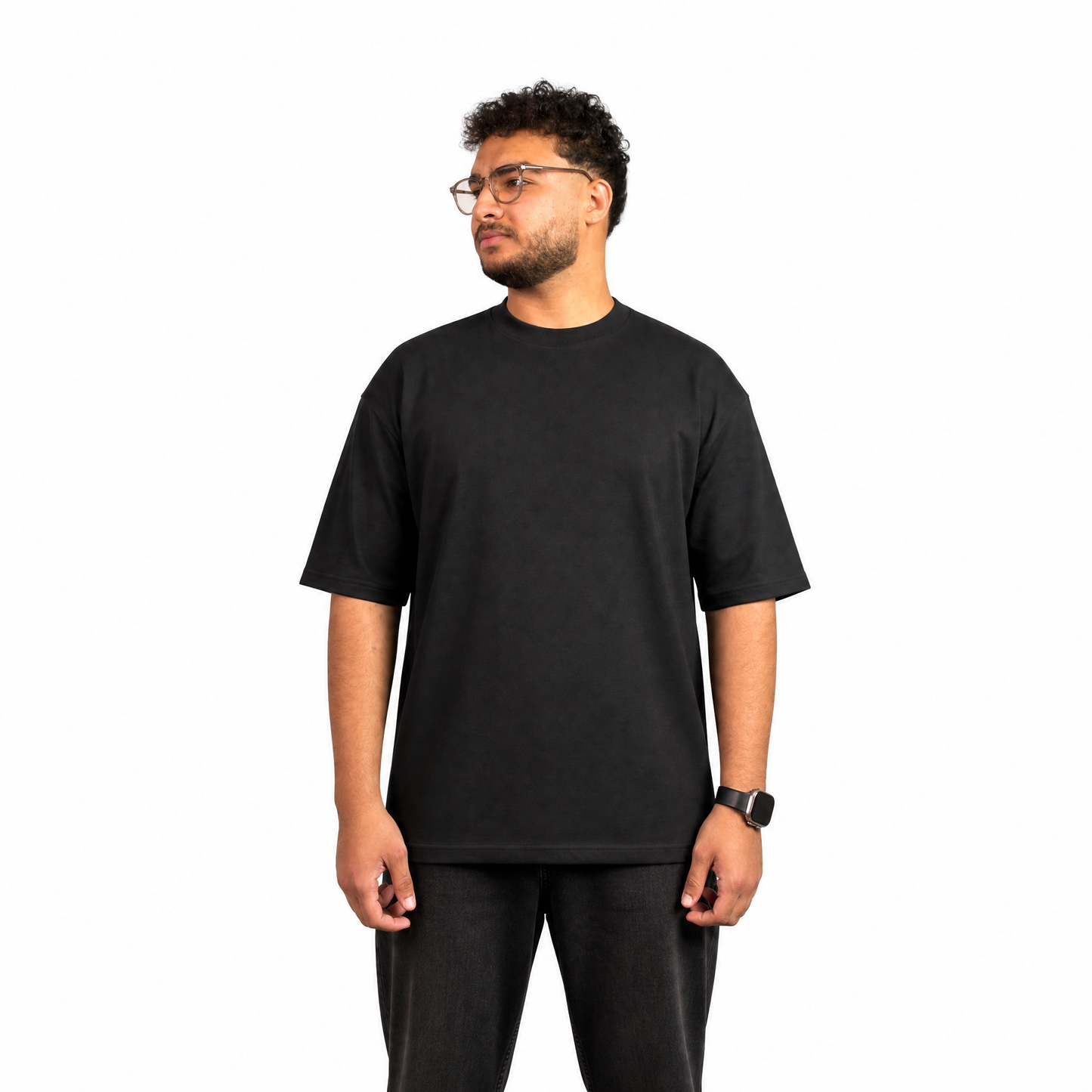 Oversized Shirt — Black