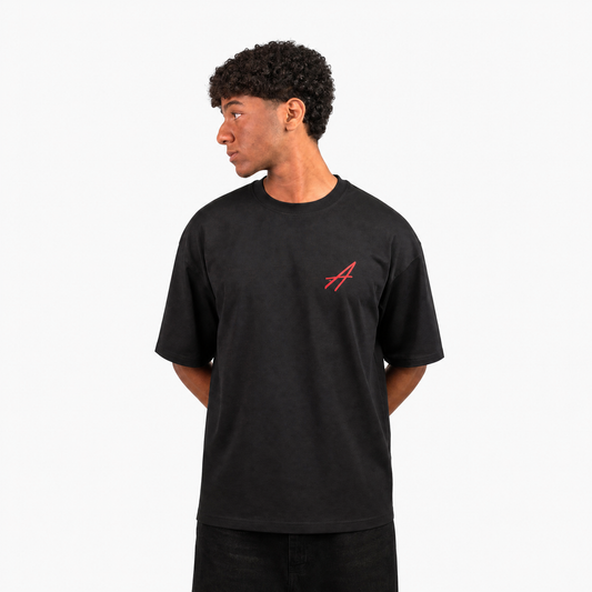 Box-Fit T-Shirt — Black